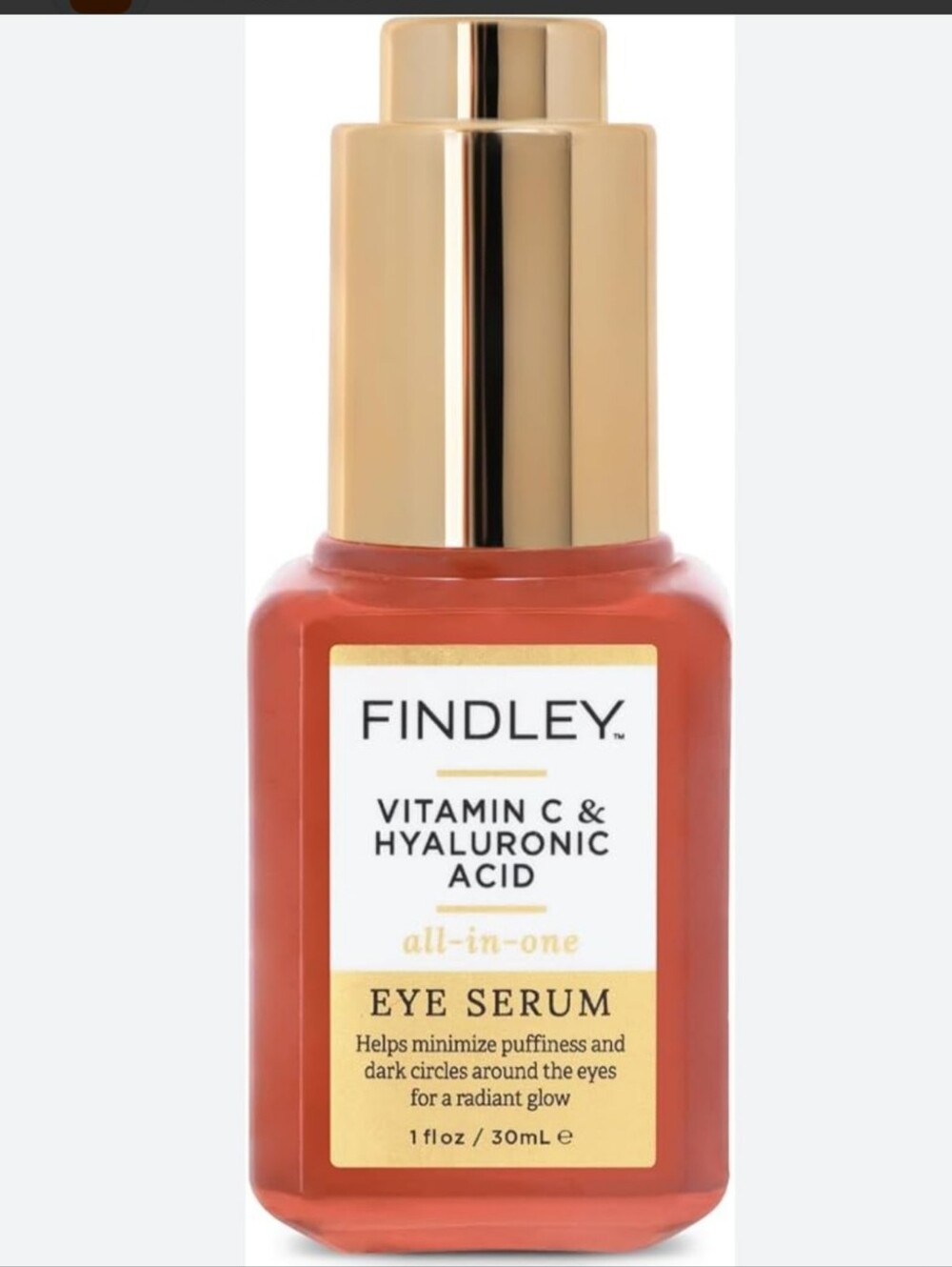 Findley Vitamin C & Hyaluronic Acid All In One Eye Serum. NIB. Unisex.